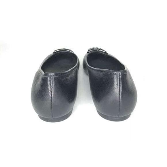 Cole Haan Sz 6.5 Black Leather Ballet Flat Nike - Picture 5 of 5